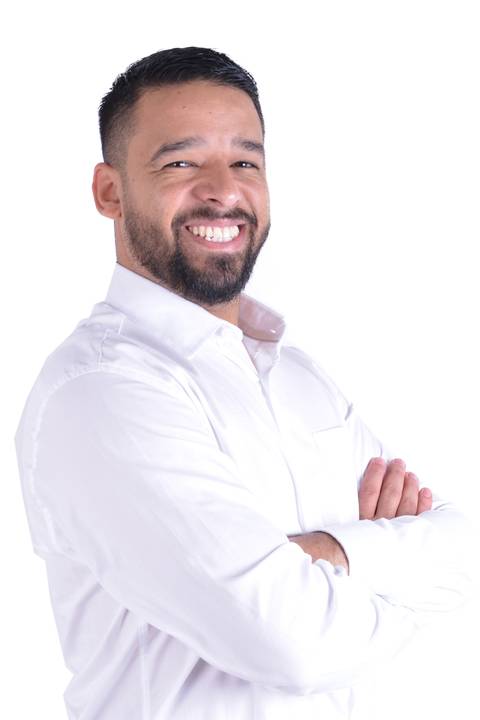 Fotografia para perfil corporativo - Vereador Lincoln Reis - Santos S.P'