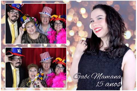 Nossa Cabine de fotos na festa da Gabriela Mamana de 15 anos - Marcelo Fabiano Fotografia'