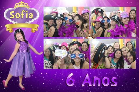 Totem de fotos - Marcelo Fabiano Fotografia - Festa da Sofia'