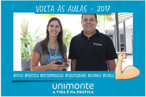 Cabine e Totem de Fotos - Unimonte - Volta as aulas'