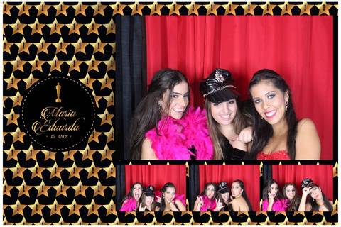 Festa de 15 anos da Duda Cabine de Fotos Santos S.p'