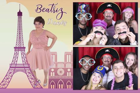 Nossa Cabine de fotos na festa da Beatriz em Tivoli Buffet - Marcelo Fabiano Fotografia na Baixada Santista,espelho mágico,totem fotográfico'