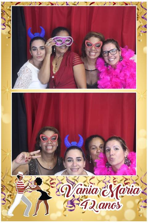 Nossa Cabine de fotos na festa da Vânia Maria - Fotografia e vídeo - Marcelo Fabiano Fotografia - Santos S.p'