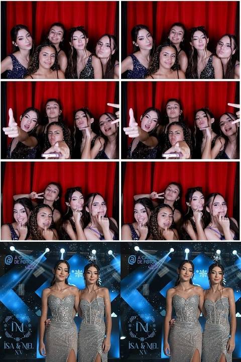 Cabine de Fotos fechada - Fotos no formato tirinha impressas na hora em alta qualidade @marcelofabianofotografia'