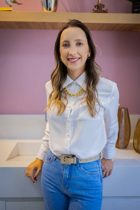 Ensaio corporativo realizado em clínica'