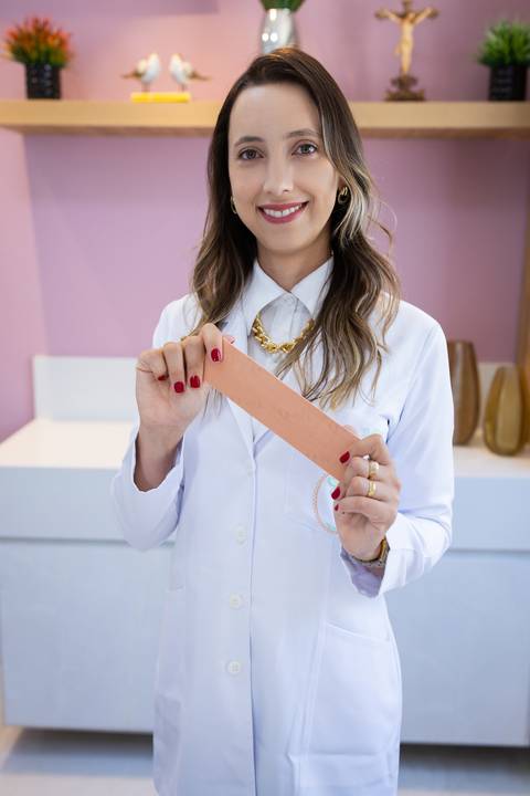 Ensaio corporativo realizado em clínica'