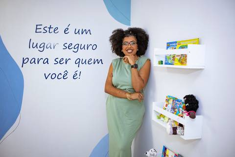 Ensaio Corporativo. Fotos em Clínica. Psicologa. Psicologia'