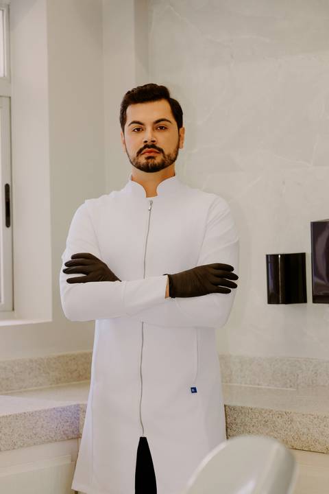 Dentista. Bom Despacho. Foto de jaleco. Renata Bridges Photo. melhor fotógrafa'