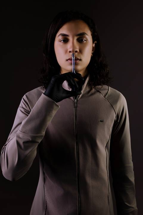 Fotos corporativas. Fotos de estúdio. jaleco. Dentista. botox. renata bridges.'