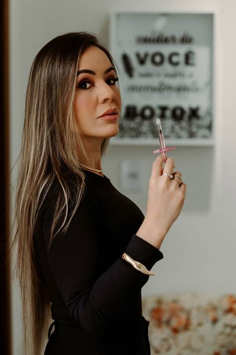 ensaio em casa marca pessoal corporativo esteticista botox renata bridges photo'