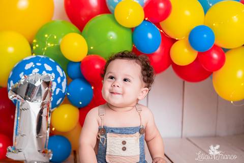 smash the cake colorido minimalista'