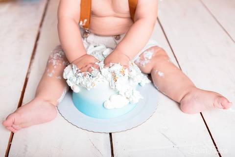 smash the cake colorido minimalista'