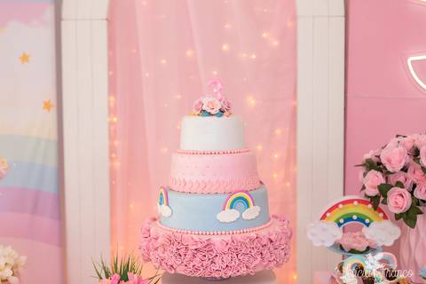 festa infantil 03 anos decoração brasilia df distrito federal book fotografo fotógrafa fotografa fotografia melhor leticia franco letícia lua nova art arte foto arco iris'