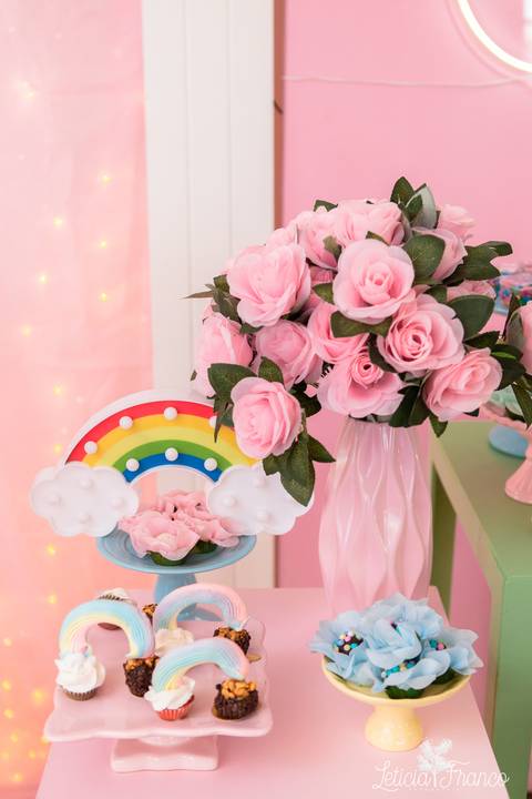 festa infantil 03 anos decoração brasilia df distrito federal book fotografo fotógrafa fotografa fotografia melhor leticia franco letícia lua nova art arte foto arco iris'