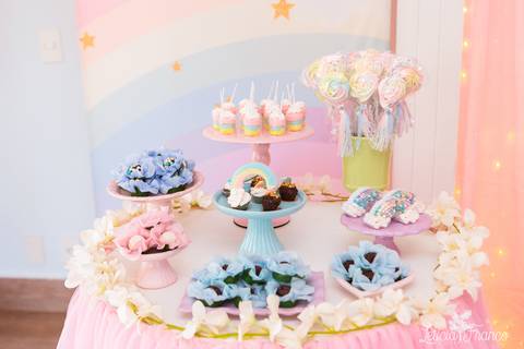 festa infantil 03 anos decoração brasilia df distrito federal book fotografo fotógrafa fotografa fotografia melhor leticia franco letícia lua nova art arte foto arco iris'