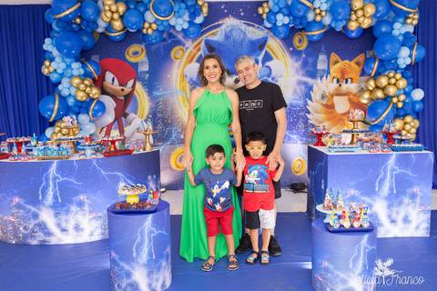 festa infantil 5 anos decoração brasilia df distrito federal book fotografo fotógrafa fotografa fotografia melhor leticia franco letícia lua nova art arte foto sonic azul'