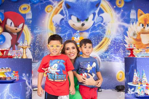 festa infantil 5 anos decoração brasilia df distrito federal book fotografo fotógrafa fotografa fotografia melhor leticia franco letícia lua nova art arte foto sonic azul'