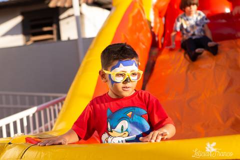 festa infantil 5 anos decoração brasilia df distrito federal book fotografo fotógrafa fotografa fotografia melhor leticia franco letícia lua nova art arte foto sonic azul'