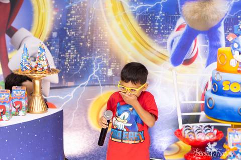 festa infantil 5 anos decoração brasilia df distrito federal book fotografo fotógrafa fotografa fotografia melhor leticia franco letícia lua nova art arte foto sonic azul'