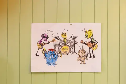 festa infantil 5 anos galinha pintadinha banda naftalinas cole guara df brasilia decoração fotografia infantil'