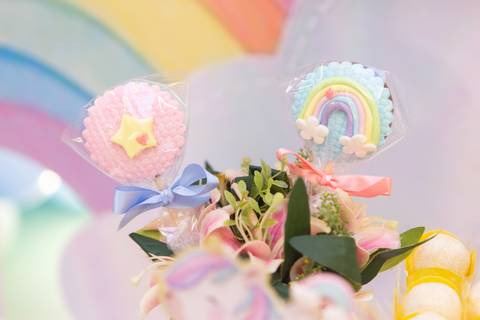festa infantil 05 5 anos decoração de unicornio arco iris brasilia df distrito federal book fotografo fotógrafa fotografa fotografia melhor leticia franco letícia lua nova art arte foto pirulito de chocolate'