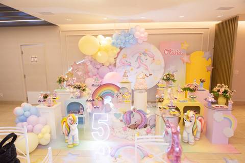 festa infantil 05 5 anos decoração de unicornio arco iris brasilia df distrito federal book fotografo fotógrafa fotografa fotografia melhor leticia franco letícia lua nova art arte foto'