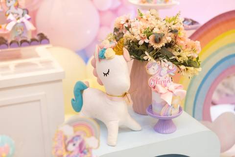festa infantil 05 5 anos decoração de unicornio arco iris brasilia df distrito federal book fotografo fotógrafa fotografa fotografia melhor leticia franco letícia lua nova art arte foto'