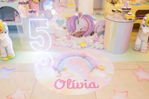festa infantil 05 5 anos decoração de unicornio arco iris brasilia df distrito federal book fotografo fotógrafa fotografa fotografia melhor leticia franco letícia lua nova art arte foto'
