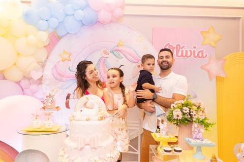 festa infantil 05 5 anos decoração de unicornio arco iris brasilia df distrito federal book fotografo fotógrafa fotografa fotografia melhor leticia franco letícia lua nova art arte foto'