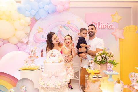 festa infantil 05 5 anos decoração de unicornio arco iris brasilia df distrito federal book fotografo fotógrafa fotografa fotografia melhor leticia franco letícia lua nova art arte foto'