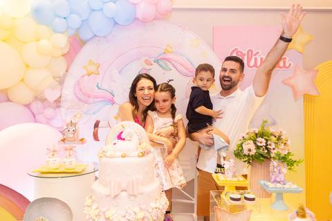 festa infantil 05 5 anos decoração de unicornio arco iris brasilia df distrito federal book fotografo fotógrafa fotografa fotografia melhor leticia franco letícia lua nova art arte foto'