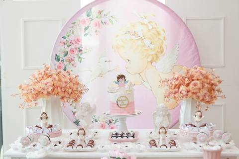 batizado brasilia df paroquia sao joão paulo ii águas claras batismo benção irmãos bebe criança distrito federal book fotografo fotografa fotografia leticia franco decoração recepção bolo doces'