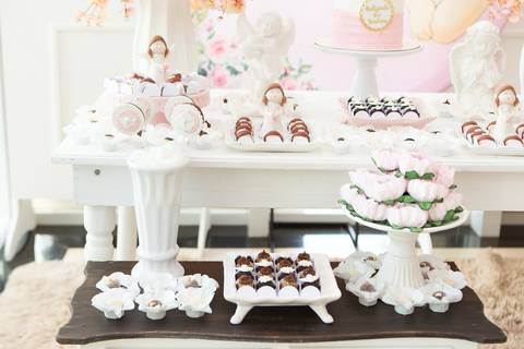 batizado brasilia df paroquia sao joão paulo ii águas claras batismo benção irmãos bebe criança distrito federal book fotografo fotografa fotografia leticia franco decoração recepção bolo doces'