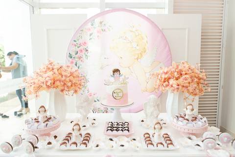 batizado brasilia df paroquia sao joão paulo ii águas claras batismo benção irmãos bebe criança distrito federal book fotografo fotografa fotografia leticia franco decoração recepção bolo doces'