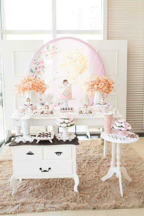 batizado brasilia df paroquia sao joão paulo ii águas claras batismo benção irmãos bebe criança distrito federal book fotografo fotografa fotografia leticia franco decoração recepção bolo doces'