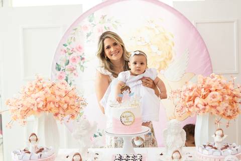 batizado brasilia df paroquia sao joão paulo ii águas claras batismo benção irmãos bebe criança distrito federal book fotografo fotografa fotografia leticia franco decoração recepção bolo doces'