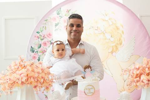 batizado brasilia df paroquia sao joão paulo ii águas claras batismo benção irmãos bebe criança distrito federal book fotografo fotografa fotografia leticia franco decoração recepção bolo doces'