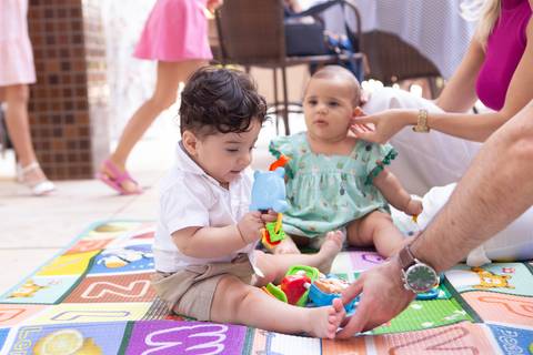 batizado brasilia df paroquia sao joão paulo ii águas claras batismo benção irmãos bebe criança distrito federal book fotografo fotografa fotografia leticia franco decoração recepção bolo doces'