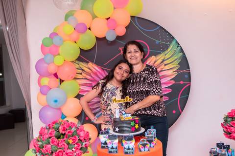 festa infantil 11 anos decoração brasilia df distrito federal book fotografo fotógrafa fotografa fotografia melhor leticia franco letícia adolescente balada baladinha neon'