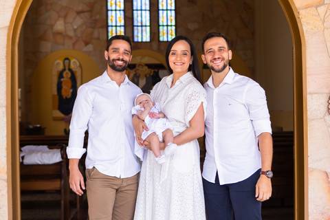 batizado brasilia df paroquia sao joão paulo ii águas claras batismo benção irmãos bebe criança distrito federal book fotografo fotografa fotografia leticia franco decoração recepção bolo doces'