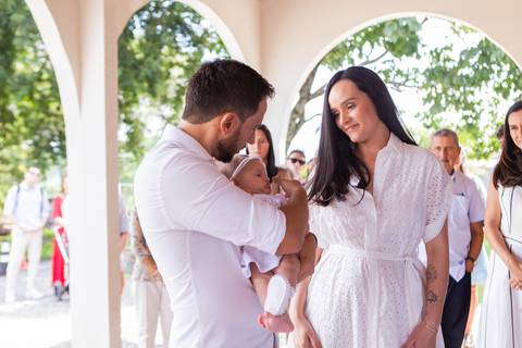 batizado brasilia df paroquia sao joão paulo ii águas claras batismo benção irmãos bebe criança distrito federal book fotografo fotografa fotografia leticia franco decoração recepção bolo doces'