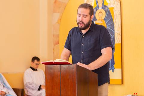 batizado brasilia df paroquia sao joão paulo ii águas claras batismo benção irmãos bebe criança distrito federal book fotografo fotografa fotografia leticia franco decoração recepção bolo doces'