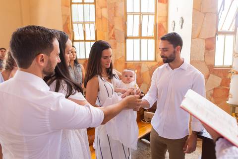 batizado brasilia df paroquia sao joão paulo ii águas claras batismo benção irmãos bebe criança distrito federal book fotografo fotografa fotografia leticia franco decoração recepção bolo doces'