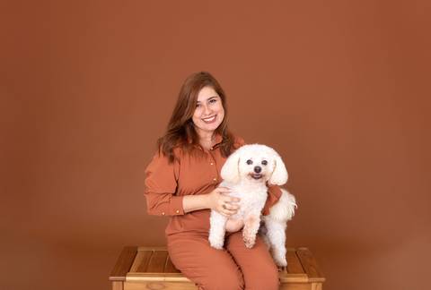 ensaio pet em brasília leticia franco fotografia mia gata gato foto do rosto poodle'