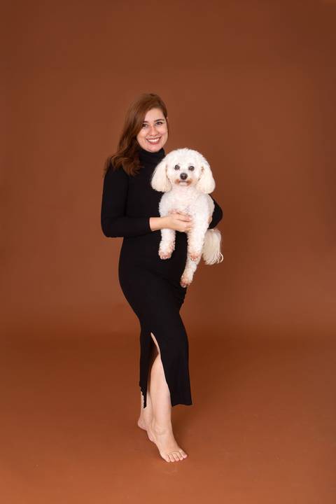 ensaio pet em brasília leticia franco fotografia mia gata gato foto do rosto poodle'