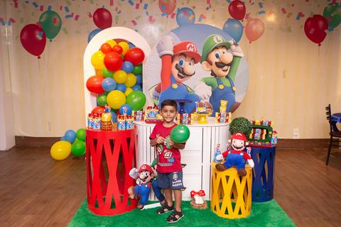 festa infantil 04 anos decoração brasilia df distrito federal book fotografo fotógrafa fotografa fotografia melhor leticia franco letícia super mario luigi'