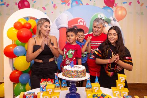 festa infantil 04 anos decoração brasilia df distrito federal book fotografo fotógrafa fotografa fotografia melhor leticia franco letícia super mario luigi'