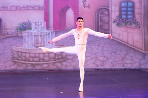 Paula nobrega centro de dança do df bailarinas fotografadas pela fotografa Letícia Franco no teatro plinio marcos em Brasília DF espetáculo dom quixote ballet bale'