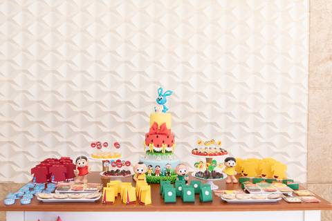 festa infantil 3 anos decoração brasilia df distrito federal book fotografo fotógrafa fotografa fotografia melhor leticia franco letícia turma da monica '