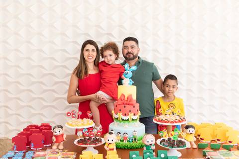 festa infantil 3 anos decoração brasilia df distrito federal book fotografo fotógrafa fotografa fotografia melhor leticia franco letícia turma da monica '